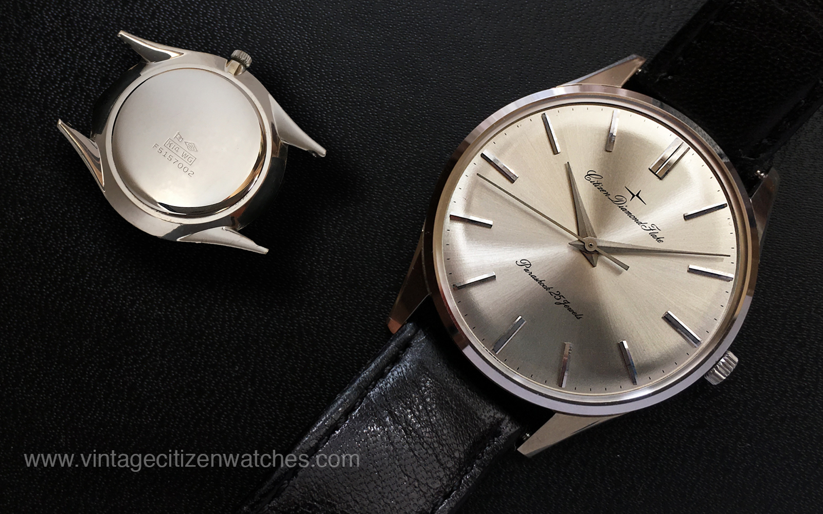 Vintage Citizen Diamond Flake – World's thinnest watch – Vintage