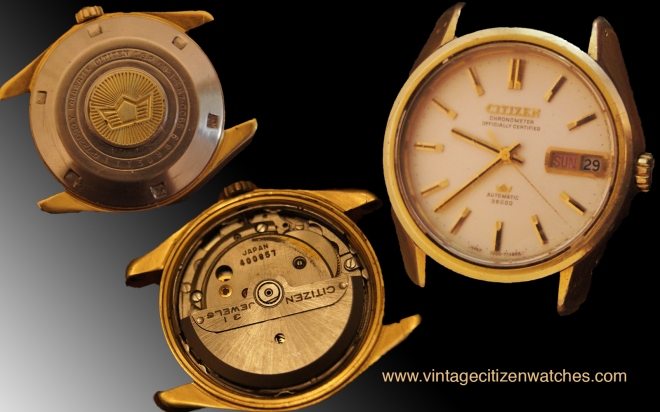 citizen chronometer officialy certified